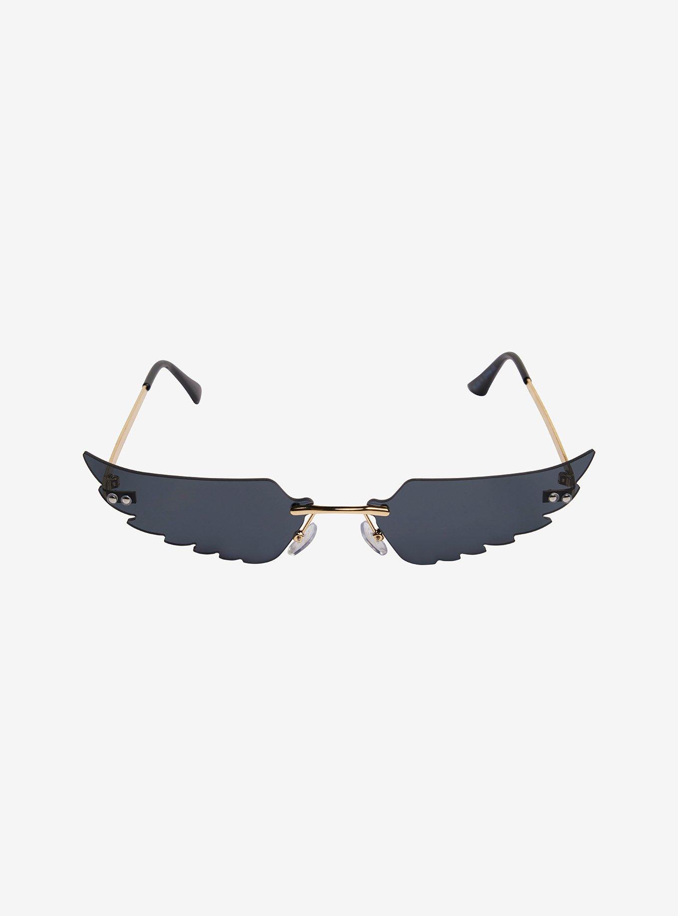 Black Wings Sunglasses, , alternate