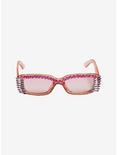 Pink Jeweled Sunglasses, , alternate