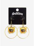 Sublime Sun Circle Earrings, , alternate