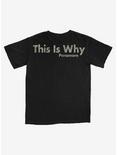 Paramore This Is Why T-Shirt, BLACK, alternate