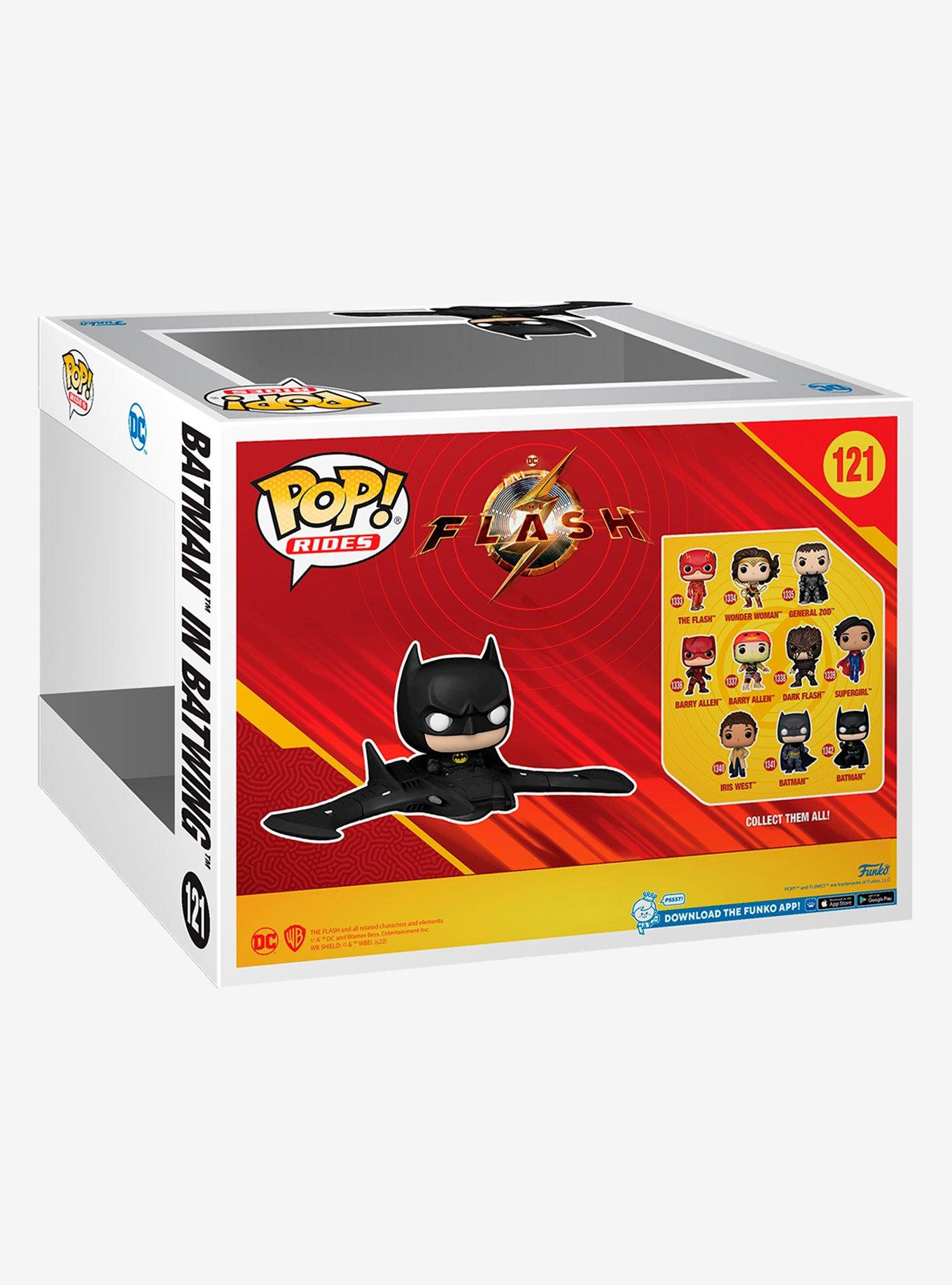 Funko DC Comics The Flash Pop! Rides Batman In Batwing Vinyl Figure, , alternate