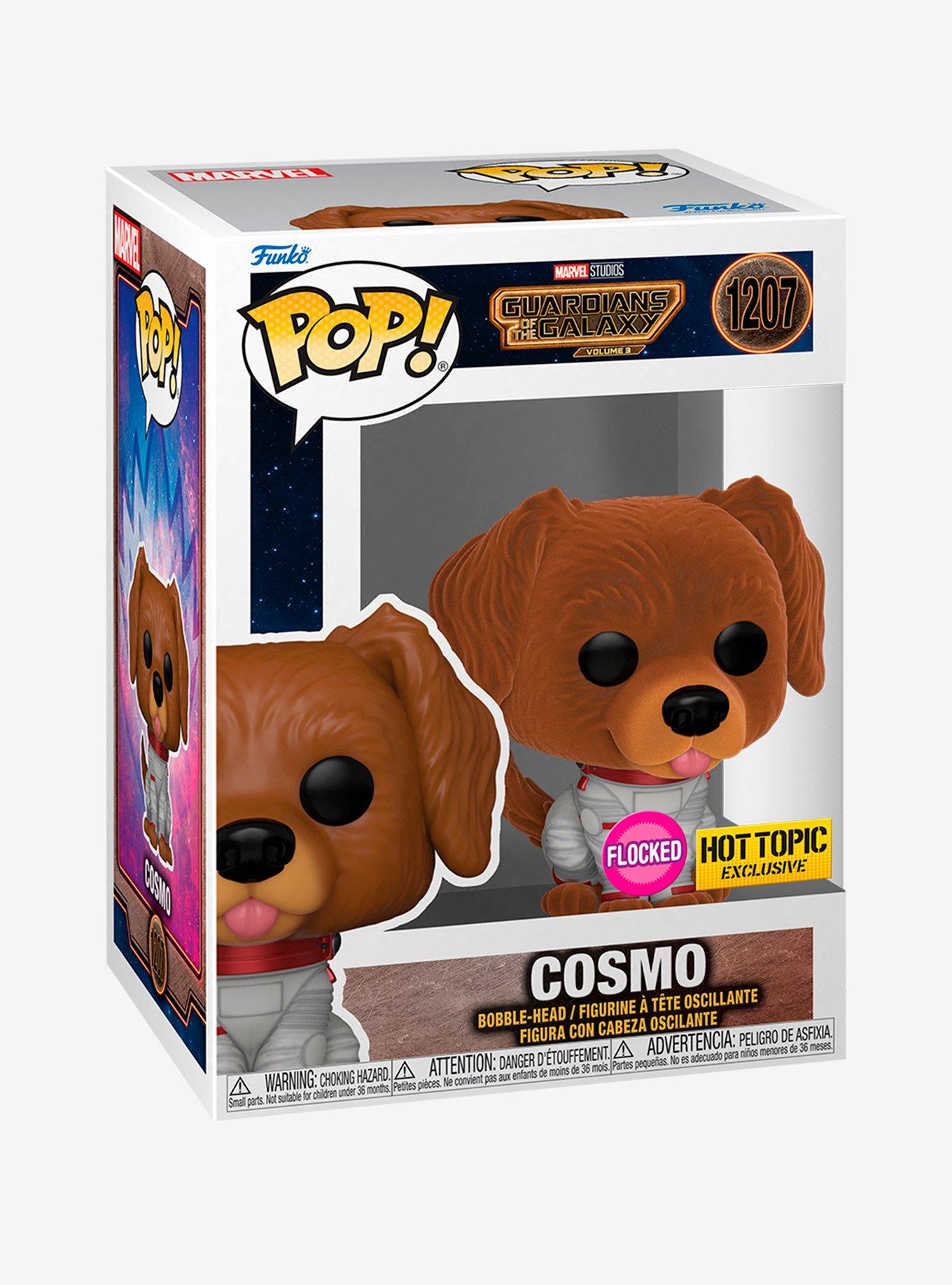 Funko Marvel Guardians Of The Galaxy: Volume 3 Pop! Cosmo (Flocked) Vinyl Bobble-Head Figure Hot Topic Exclusive, , hi-res