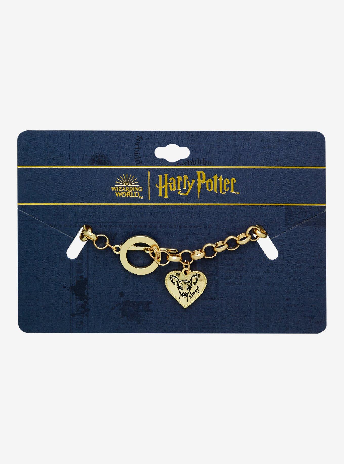 Harry Potter Always Doe Charm Bracelet - BoxLunch Exclusive, , alternate