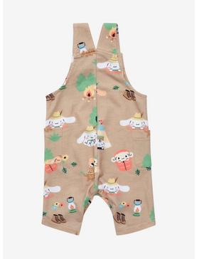 Sanrio Cinnamoroll Camping Character Allover Print Infant Overalls - BoxLunch Exclusive, , hi-res