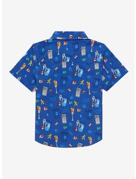 Disney Pixar Toy Story Forky Recycling Allover Print Toddler Button-Up - BoxLunch Exclusive, , hi-res