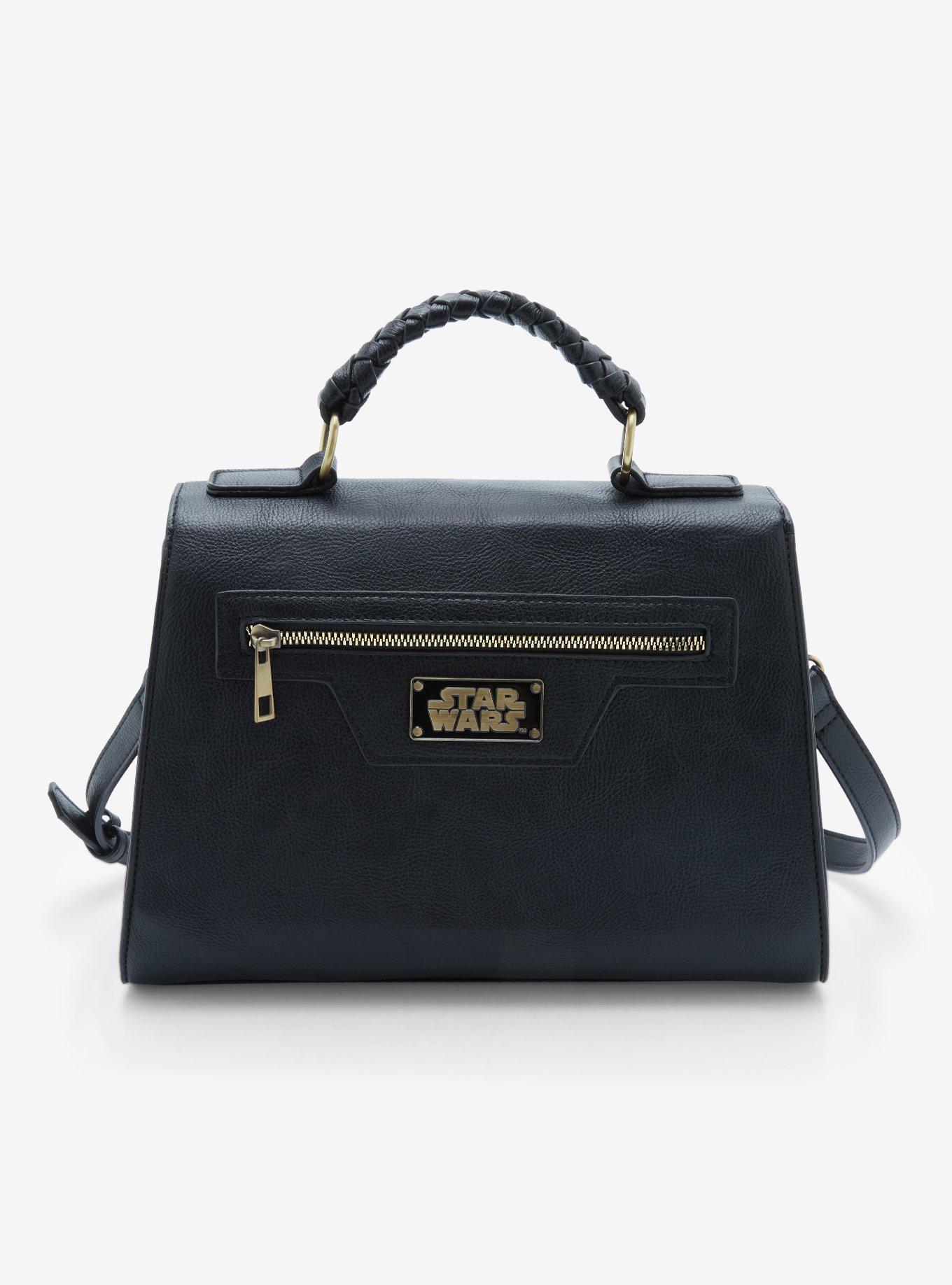 Star Wars Darth Vader Gold Detailed Handbag - BoxLunch Exclusive, , alternate