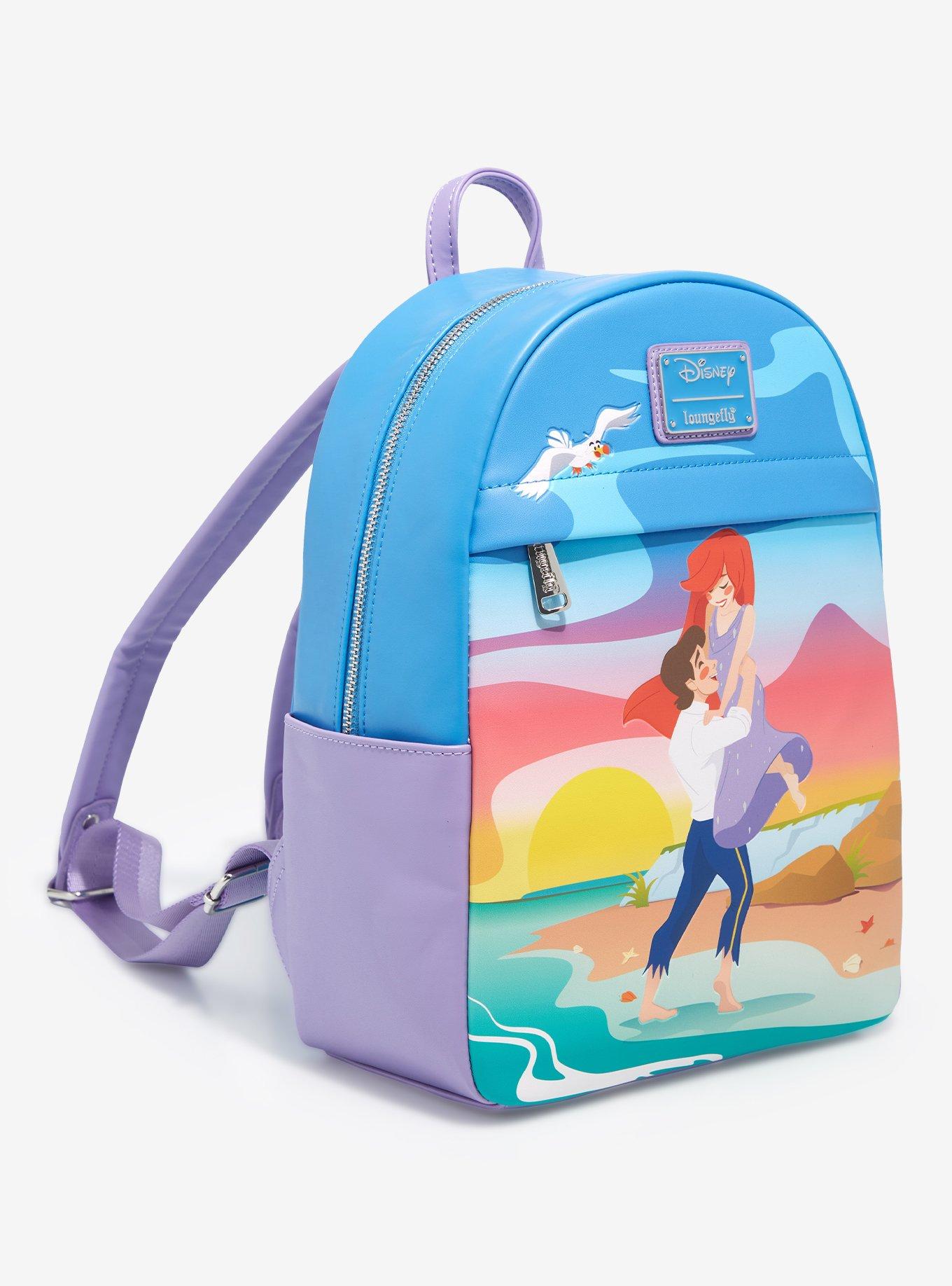 Loungefly Disney The Little Mermaid Castle Mini Backpack - BoxLunch  Exclusive