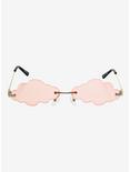 Pastel Pink Clouds Sunglasses, , alternate