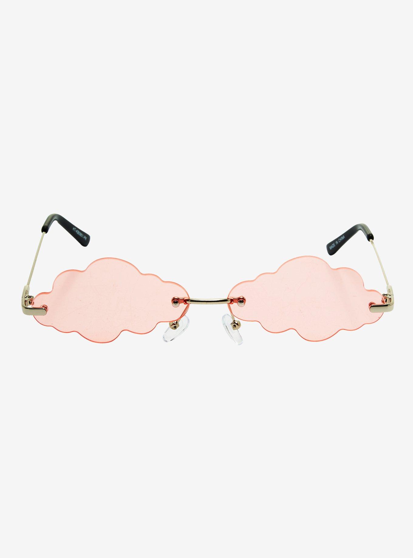 Pastel Pink Clouds Sunglasses, , alternate