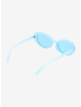 Blue Oval Sunglasses, , hi-res