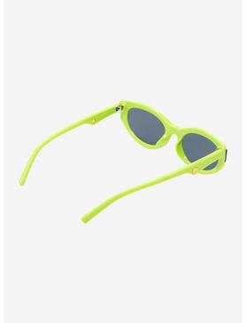 Neon Green Y2K Sunglasses, , hi-res