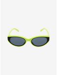 Neon Green Y2K Sunglasses, , alternate