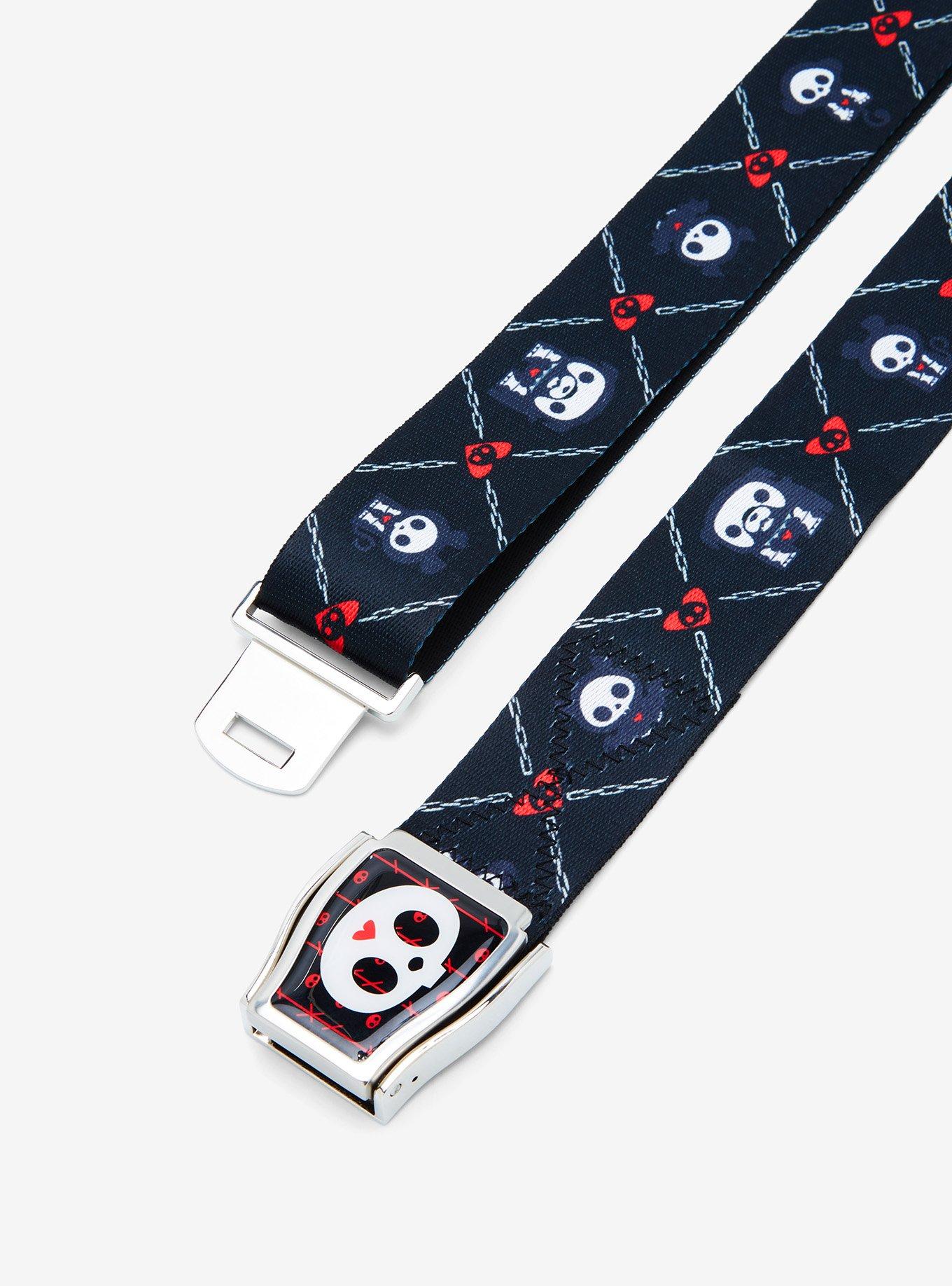 Skelanimals Seat Belt Buckle Belt, , hi-res