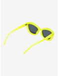 Yellow Geometric Sunglasses, , alternate