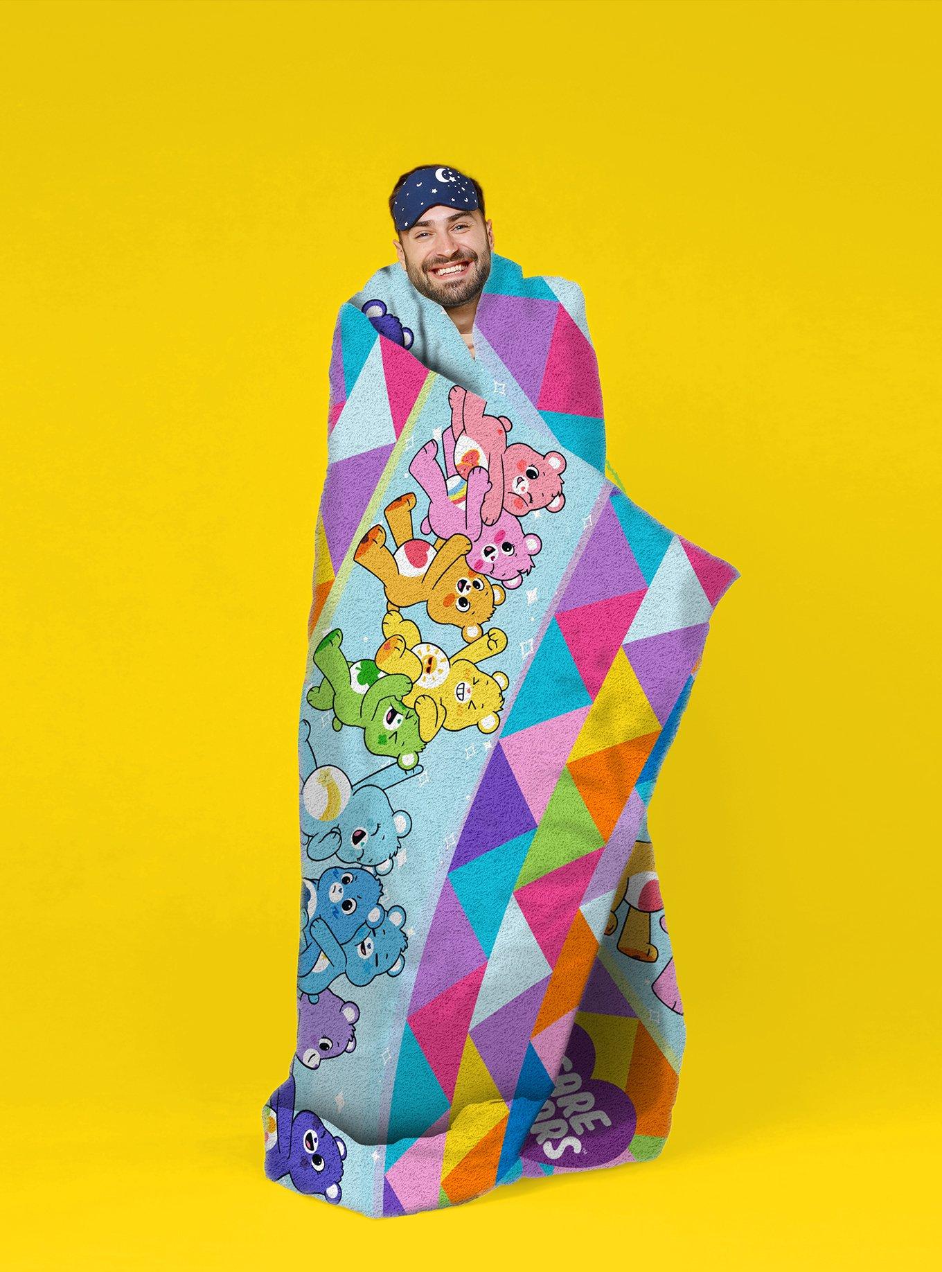Care Bears Raschel Throw Blanket, , alternate
