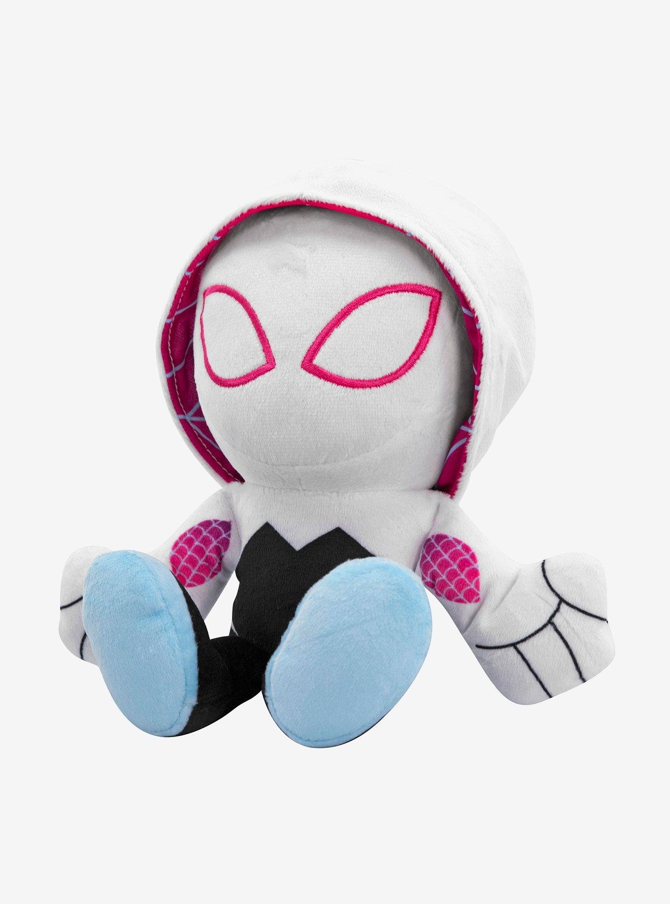 Marvel Spider-Man: Into The Spider-Verse Ghost Spider Kuricha Sitting Plush, , alternate