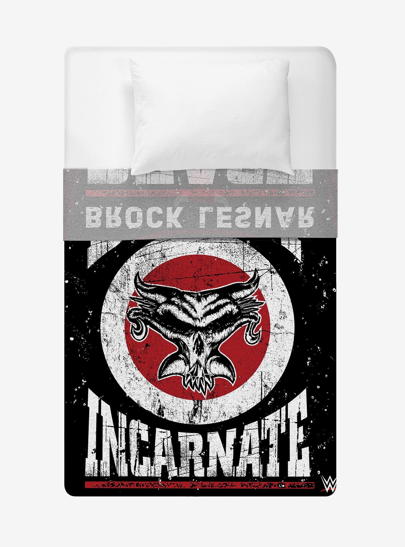 WWE Brock Lesnar Raschel Throw Blanket, , hi-res