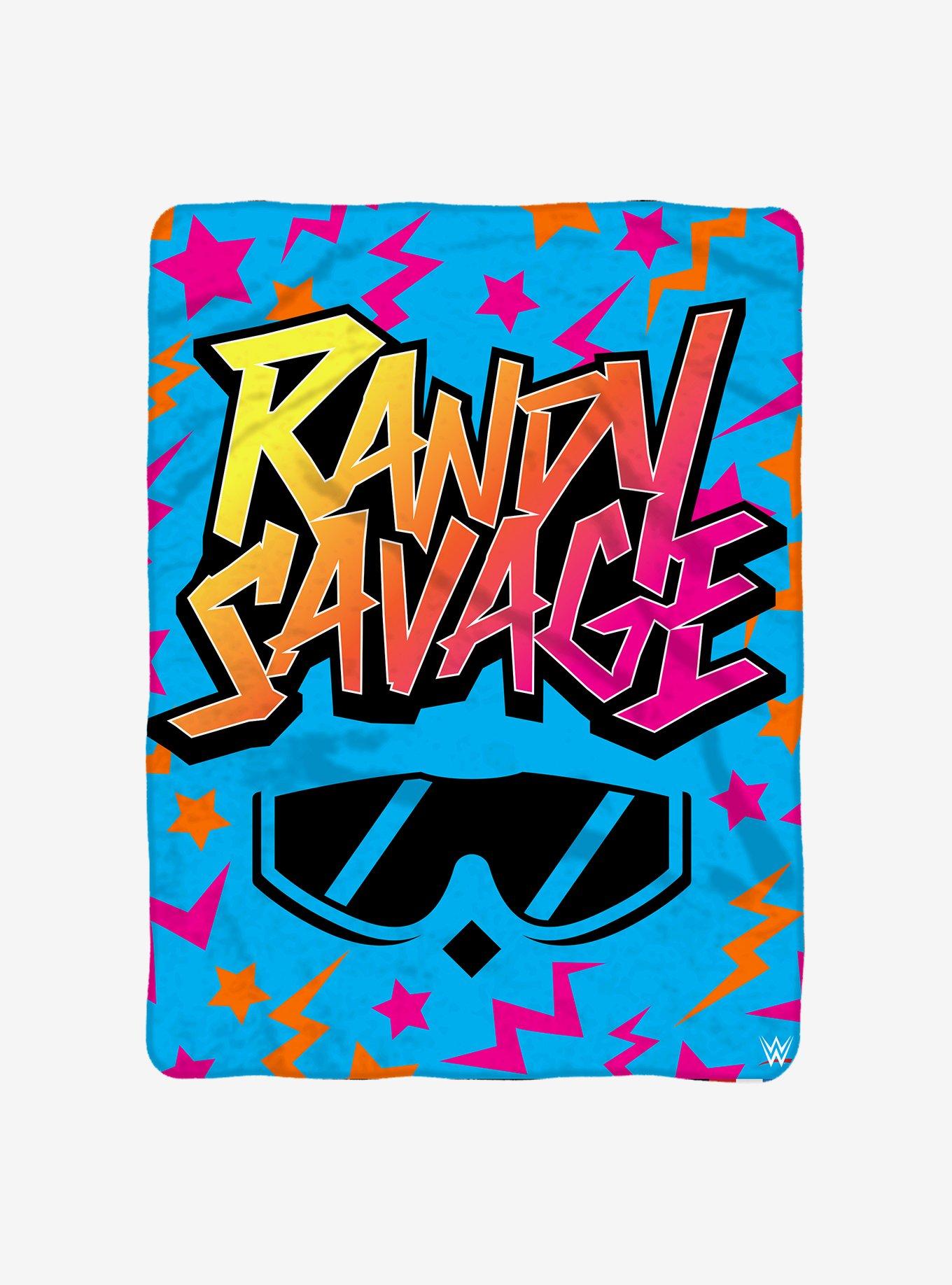 WWE Macho Man Randy Savage Raschel Throw Blanket, , alternate