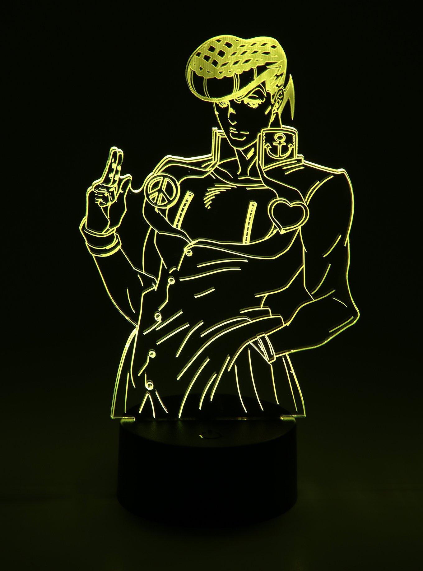 Otaku Lamps JoJo's Bizarre Adventure Josuke Acrylic Lamp, , alternate