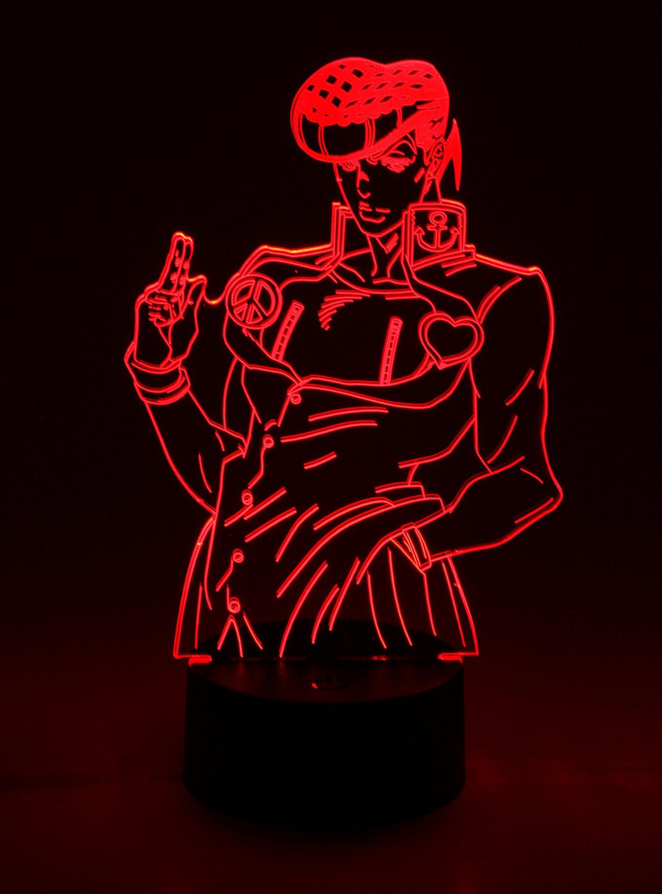 Otaku Lamps JoJo's Bizarre Adventure Josuke Acrylic Lamp, , alternate
