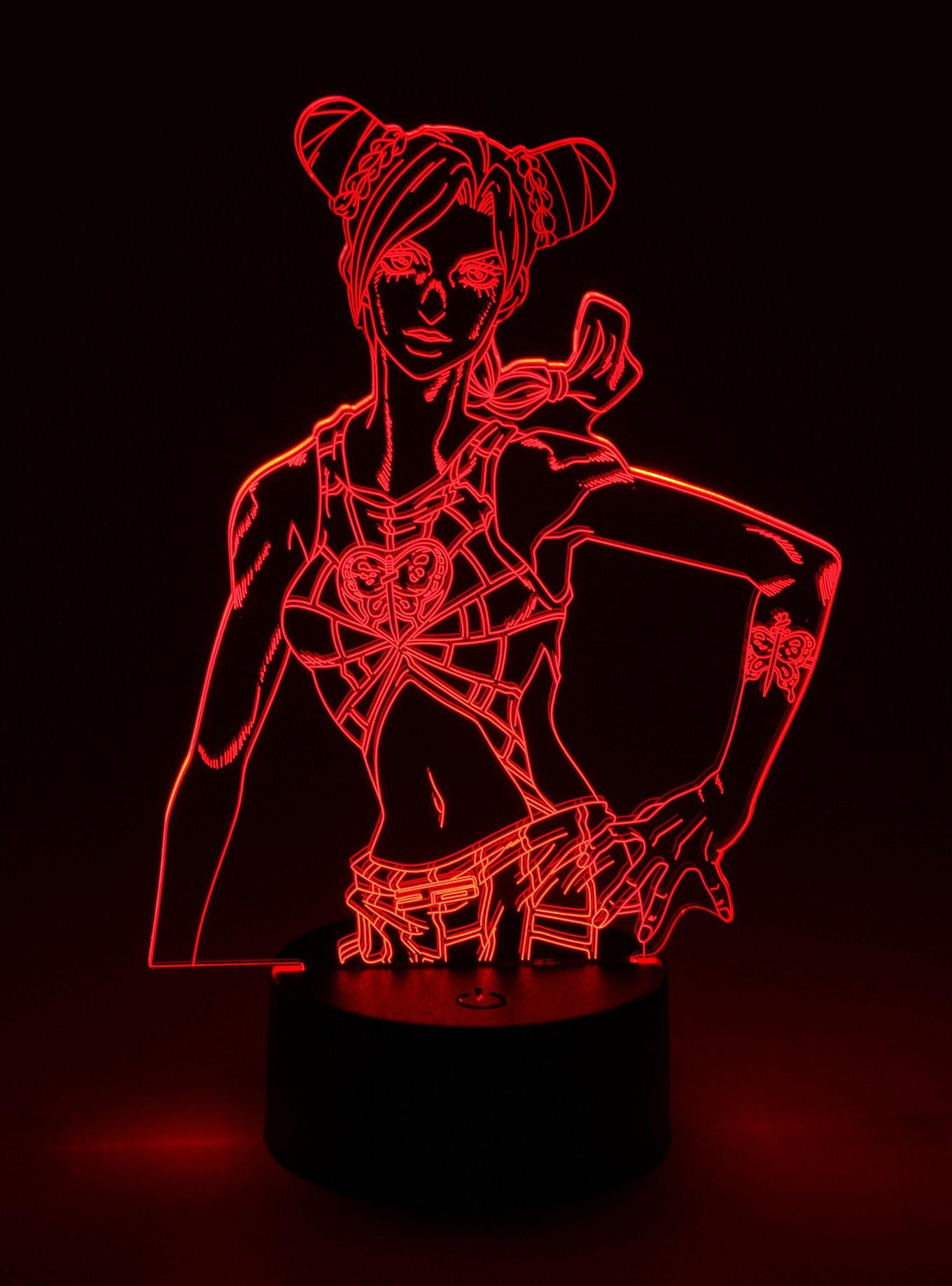 Otaku Lamps JoJo's Bizarre Adventure Jolyne Cujoh Acrylic Lamp, , alternate