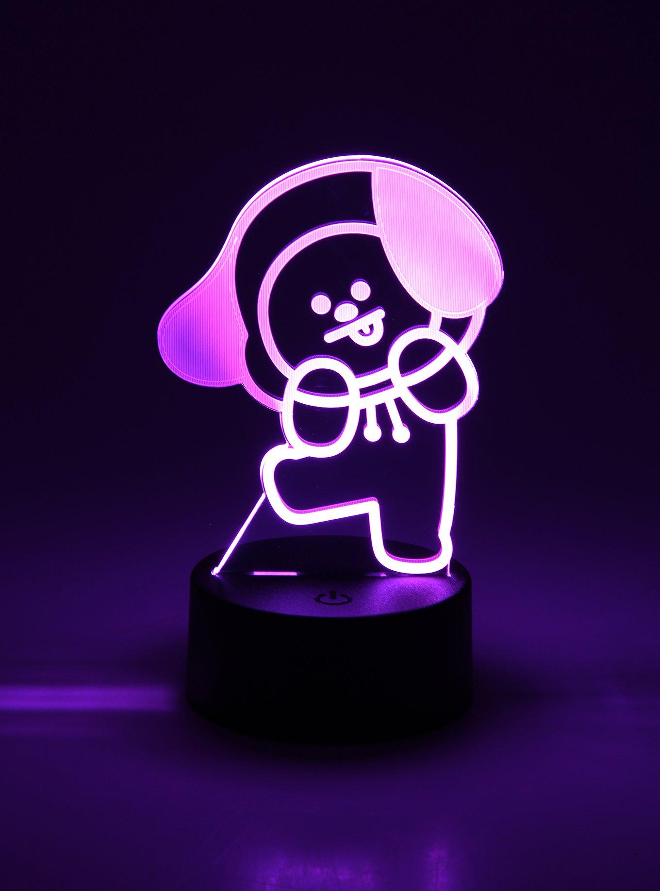 Otaku Lamps BT21 Chimmy Acrylic Lamp, , alternate