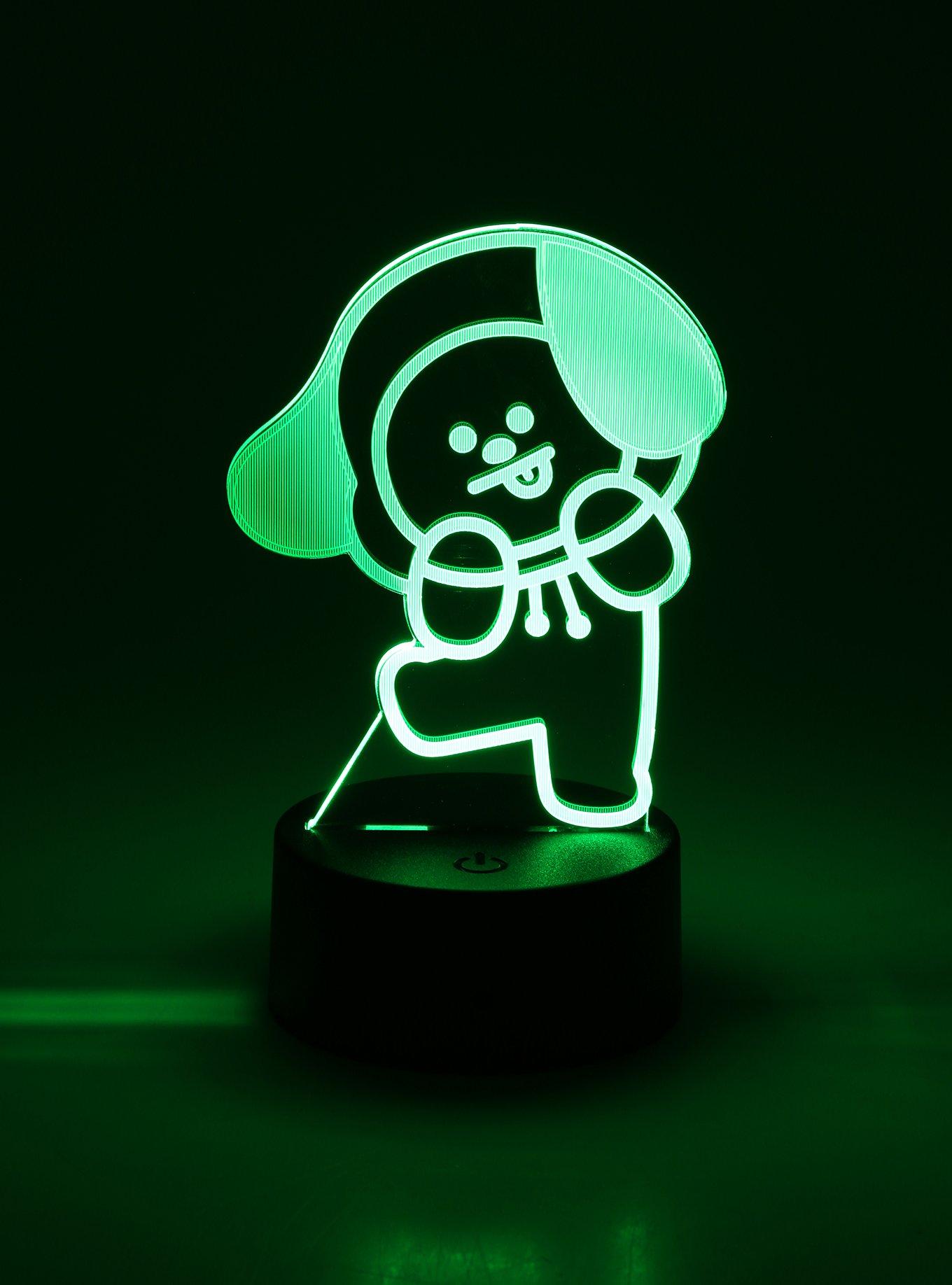 Otaku Lamps BT21 Chimmy Acrylic Lamp, , alternate