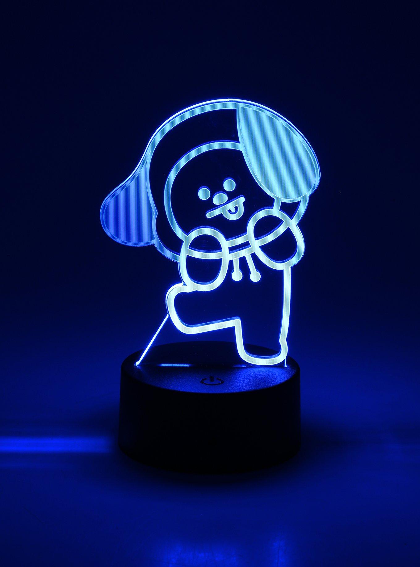 Otaku Lamps BT21 Chimmy Acrylic Lamp, , alternate
