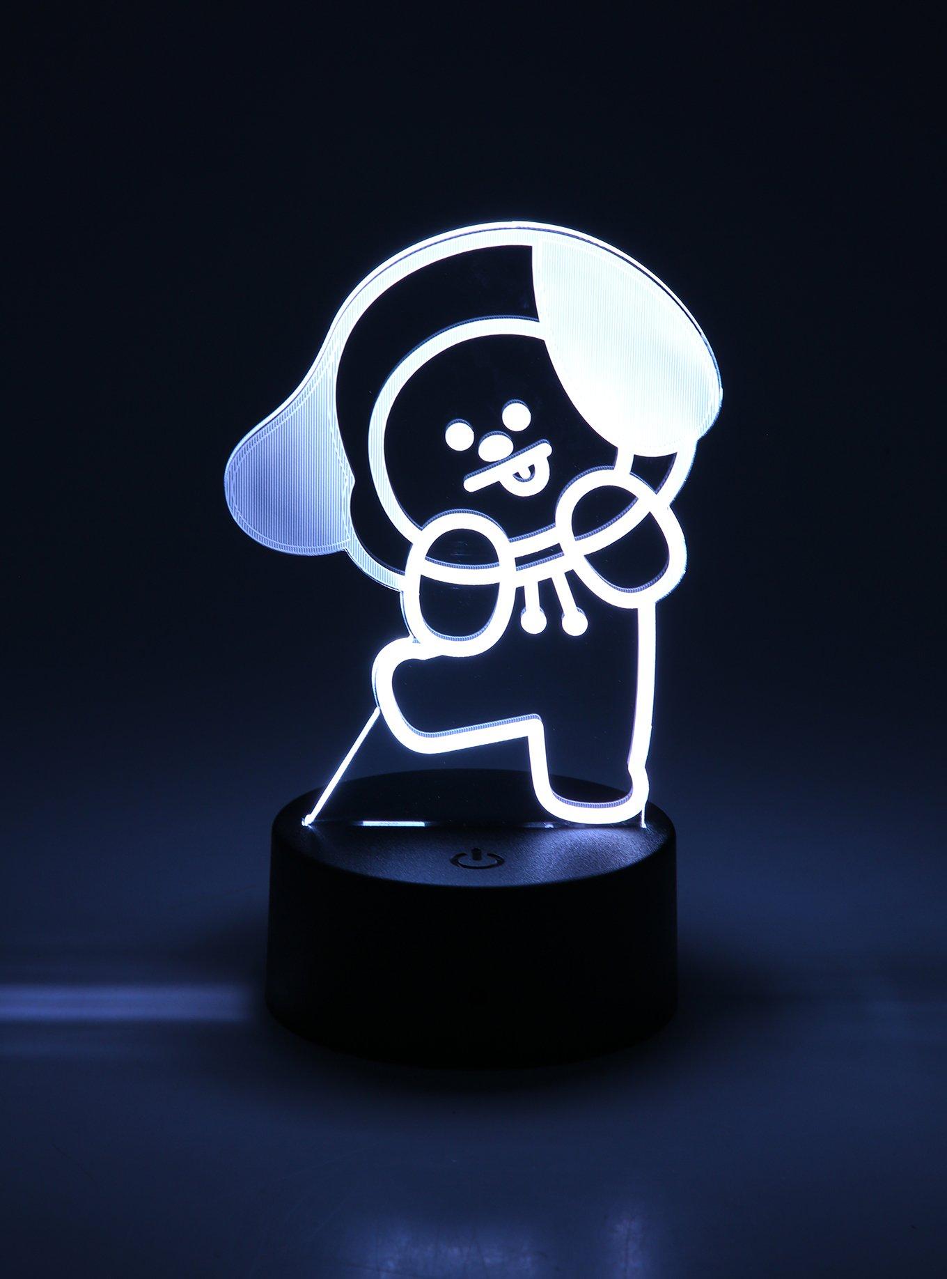 Otaku Lamps BT21 Chimmy Acrylic Lamp, , alternate