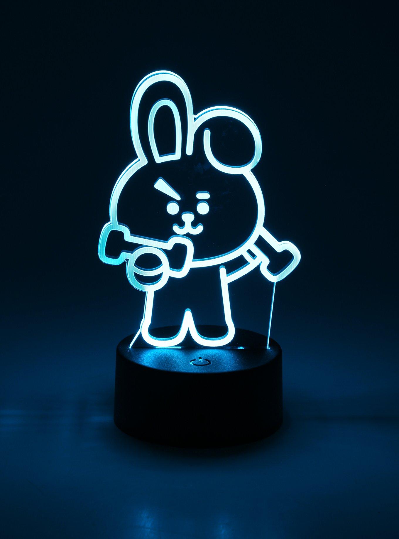 Otaku Lamps BT21 Cooky Acrylic Lamp, , alternate