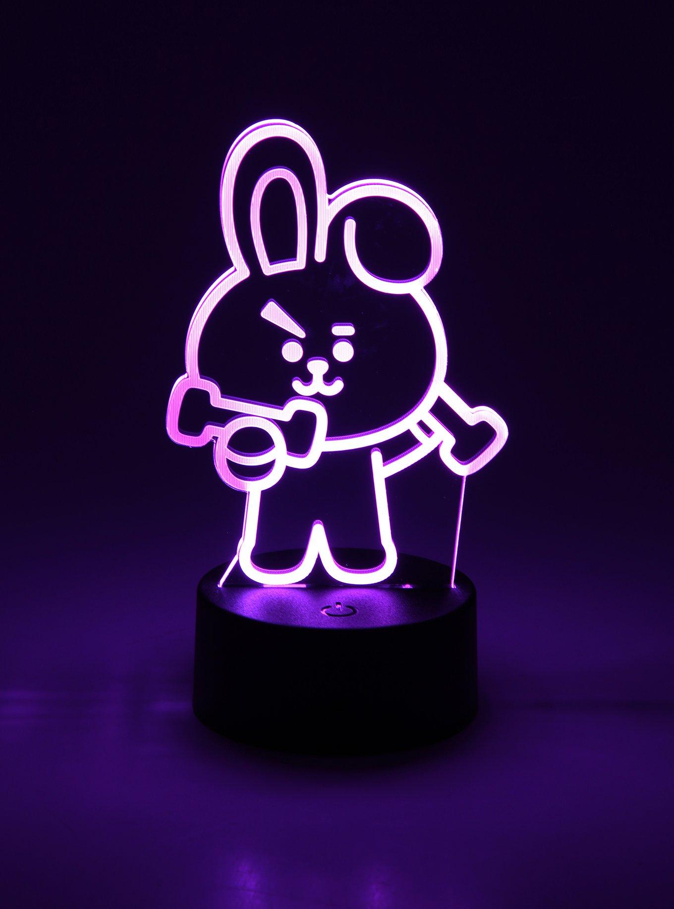 Otaku Lamps BT21 Cooky Acrylic Lamp, , alternate