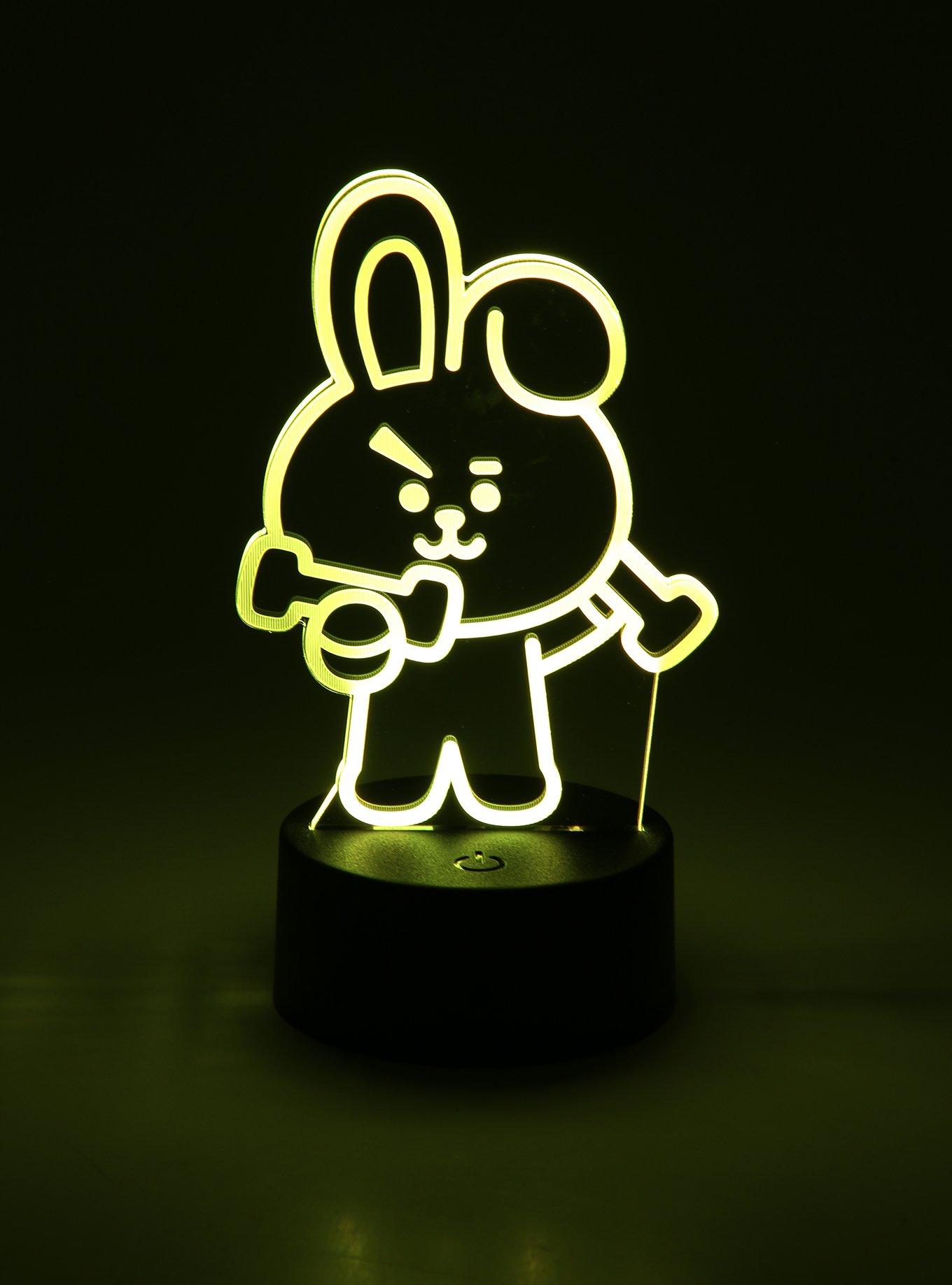 Otaku Lamps BT21 Cooky Acrylic Lamp, , alternate