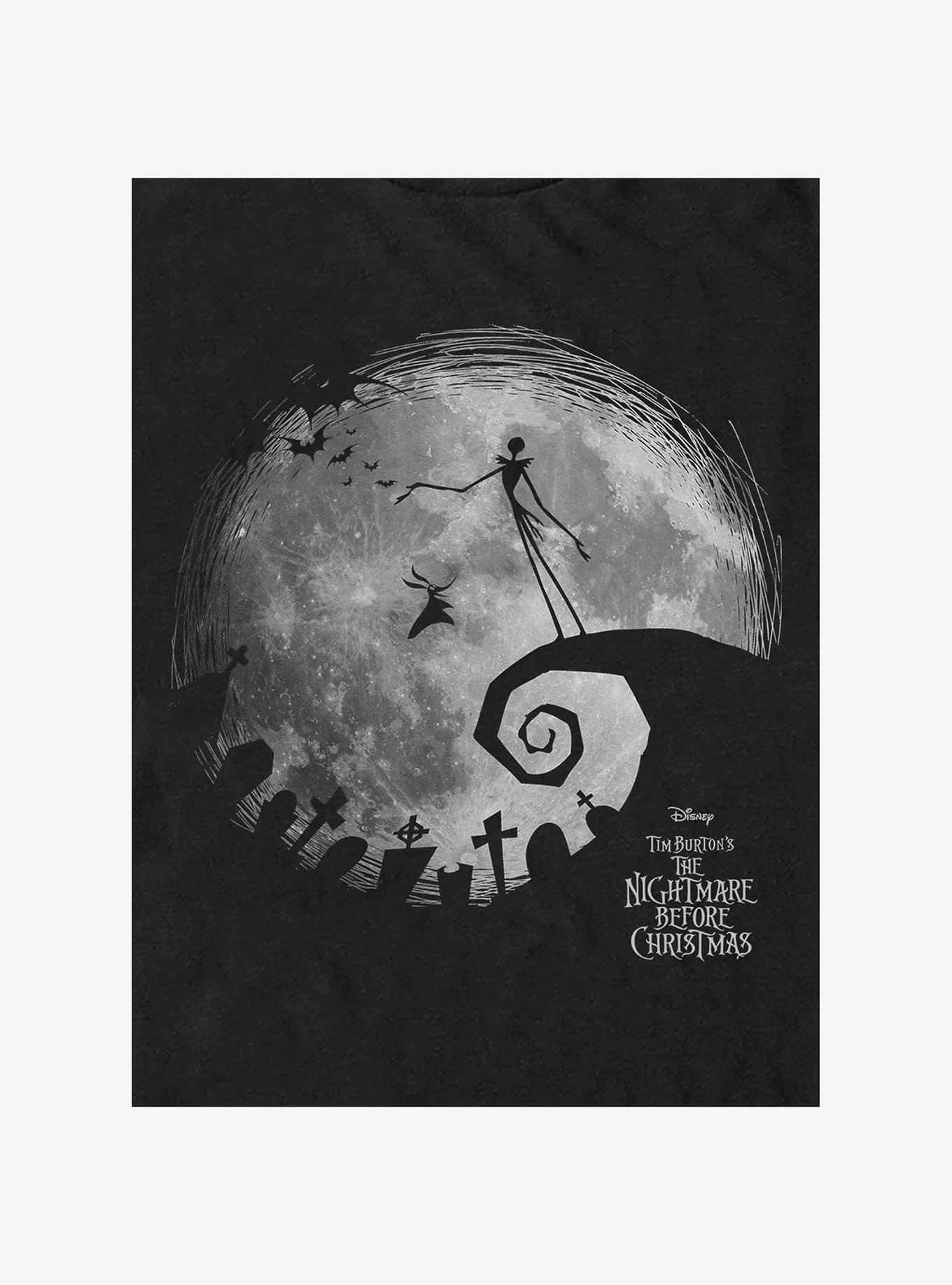 The Nightmare Before Christmas Jack Skellington Night Moon T-Shirt, , hi-res