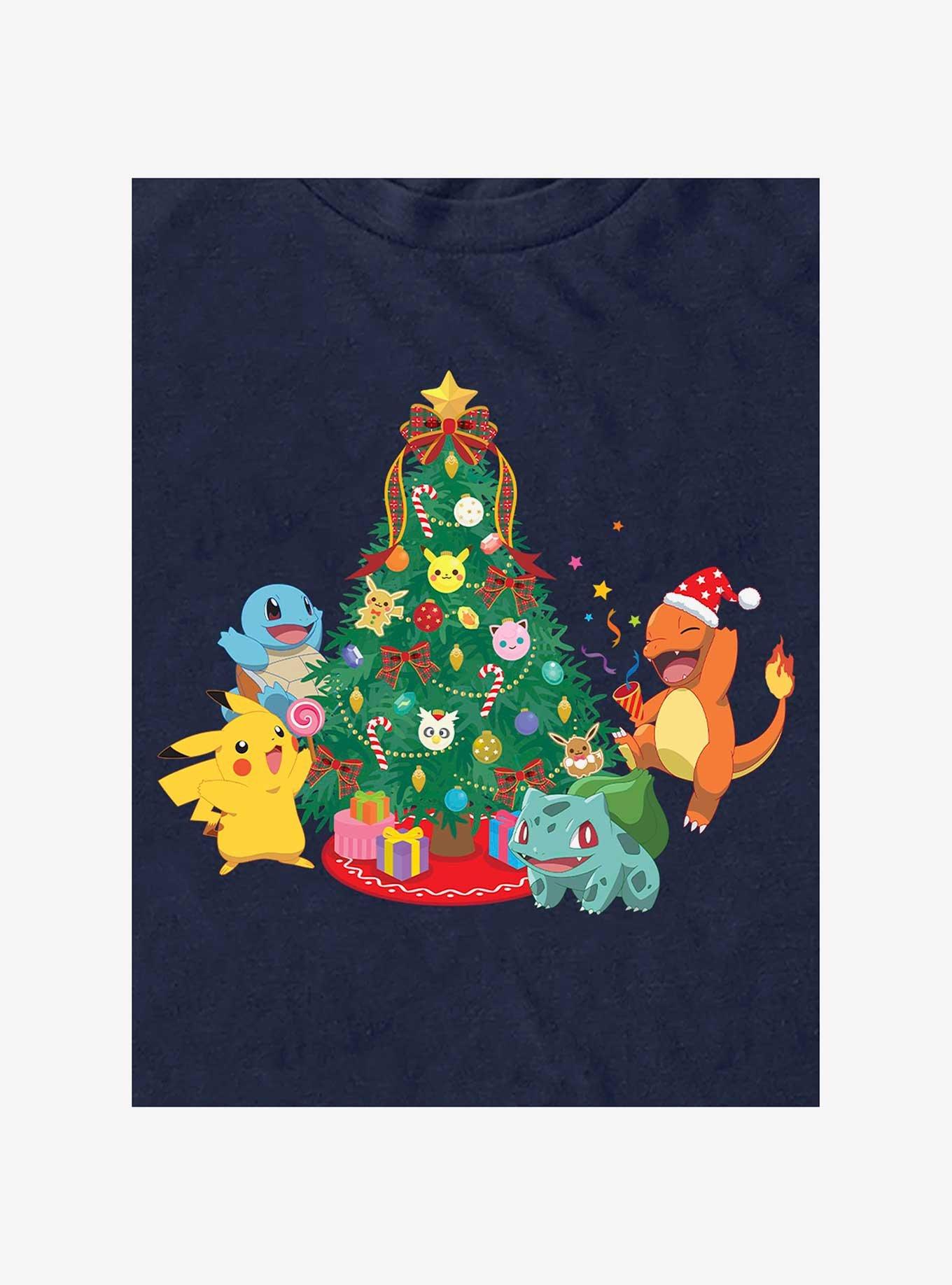 Pokemon Christmas Tree T-Shirt, , hi-res