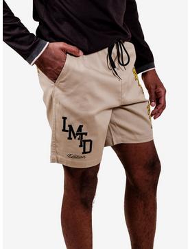 Khaki Collegiate Twill Shorts, , hi-res