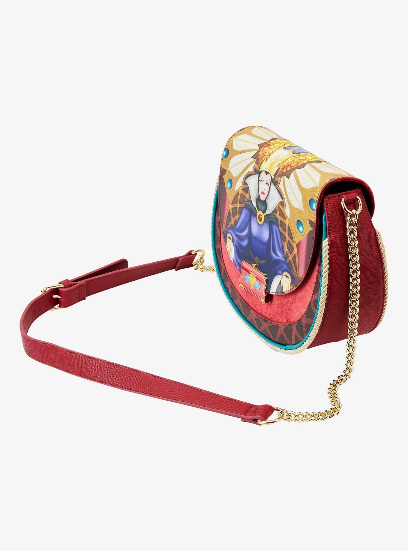 Loungefly Disney Snow White And The Seven Dwarfs Evil Queen Crossbody Bag, , alternate