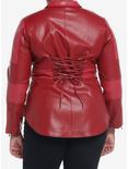 Her Universe Marvel Scarlet Witch Jacket Plus Size, RED, alternate