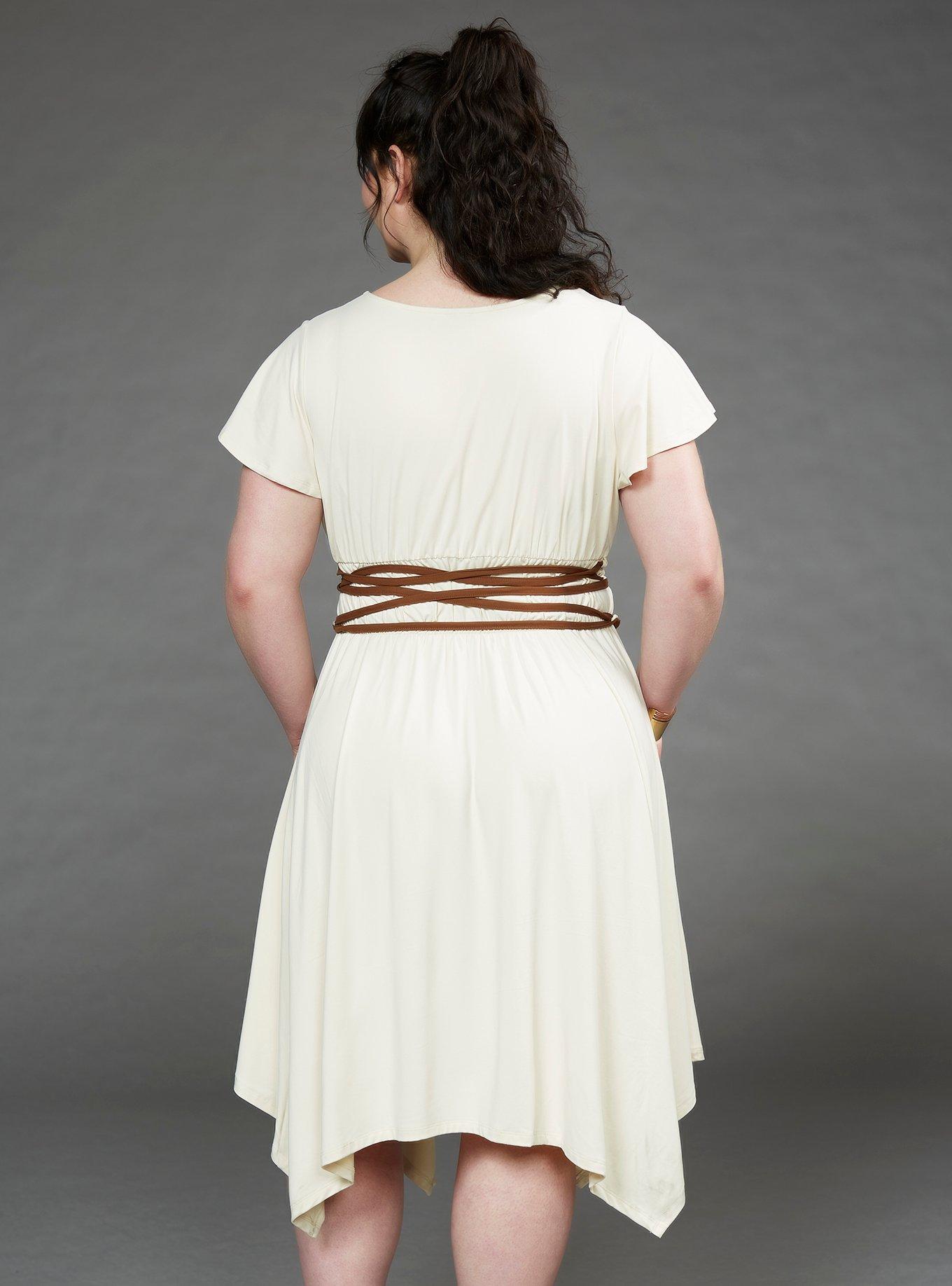 Her Universe Star Wars Rey Dress Plus Size, CREAM, alternate