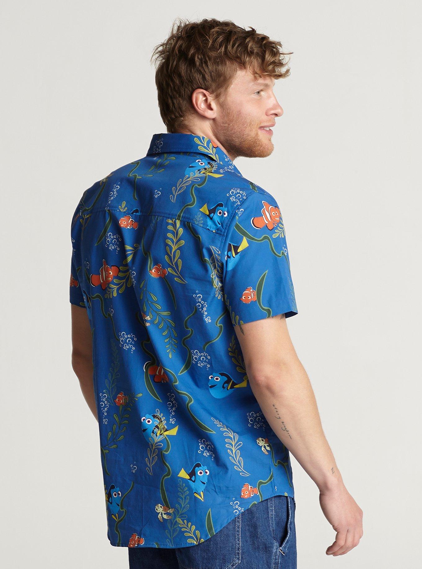 Our Universe Disney Pixar Finding Nemo Woven Button-Up Our Universe Exclusive, MULTI, alternate