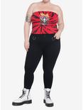 Ghost Cardinal Copia Demon Tie-Dye Girls Tube Top Plus Size, MULTI, alternate
