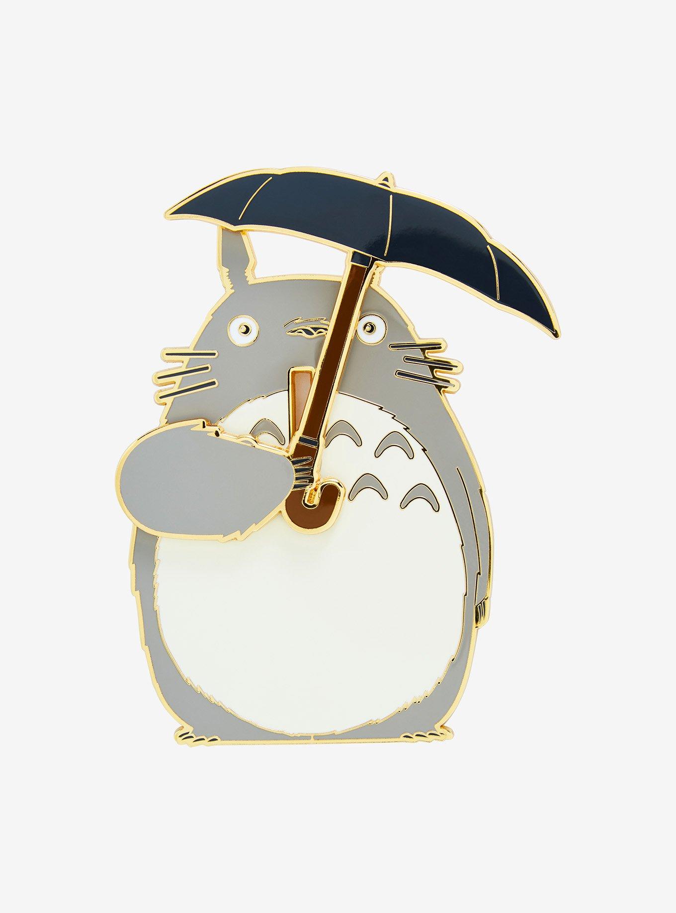 Loungefly Studio Ghibli My Neighbor Totoro Moving Umbrella Totoro Limited Edition Enamel Pin - BoxLunch Exclusive, , alternate