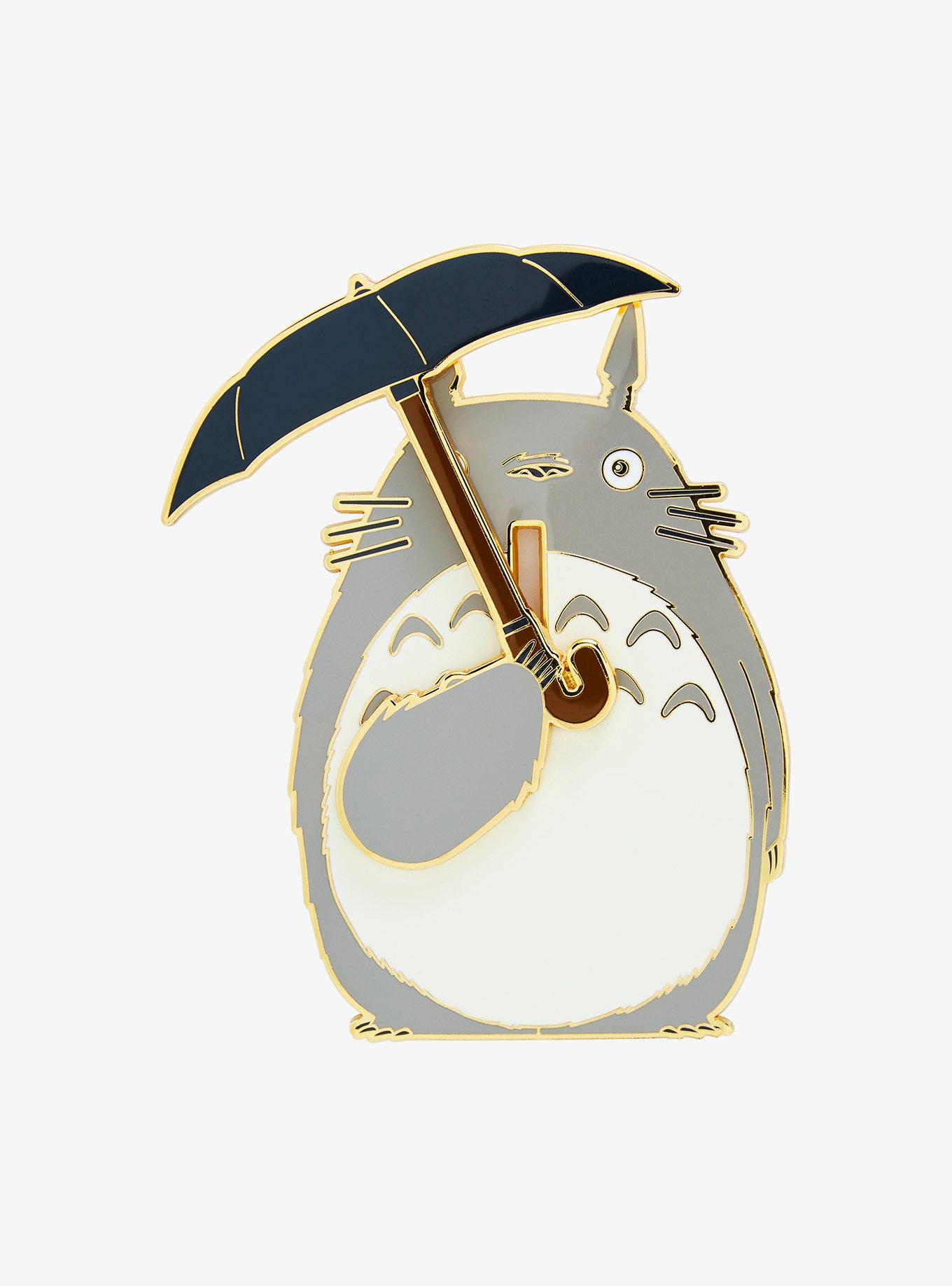 Loungefly Studio Ghibli My Neighbor Totoro Moving Umbrella Totoro Limited Edition Enamel Pin - BoxLunch Exclusive, , alternate