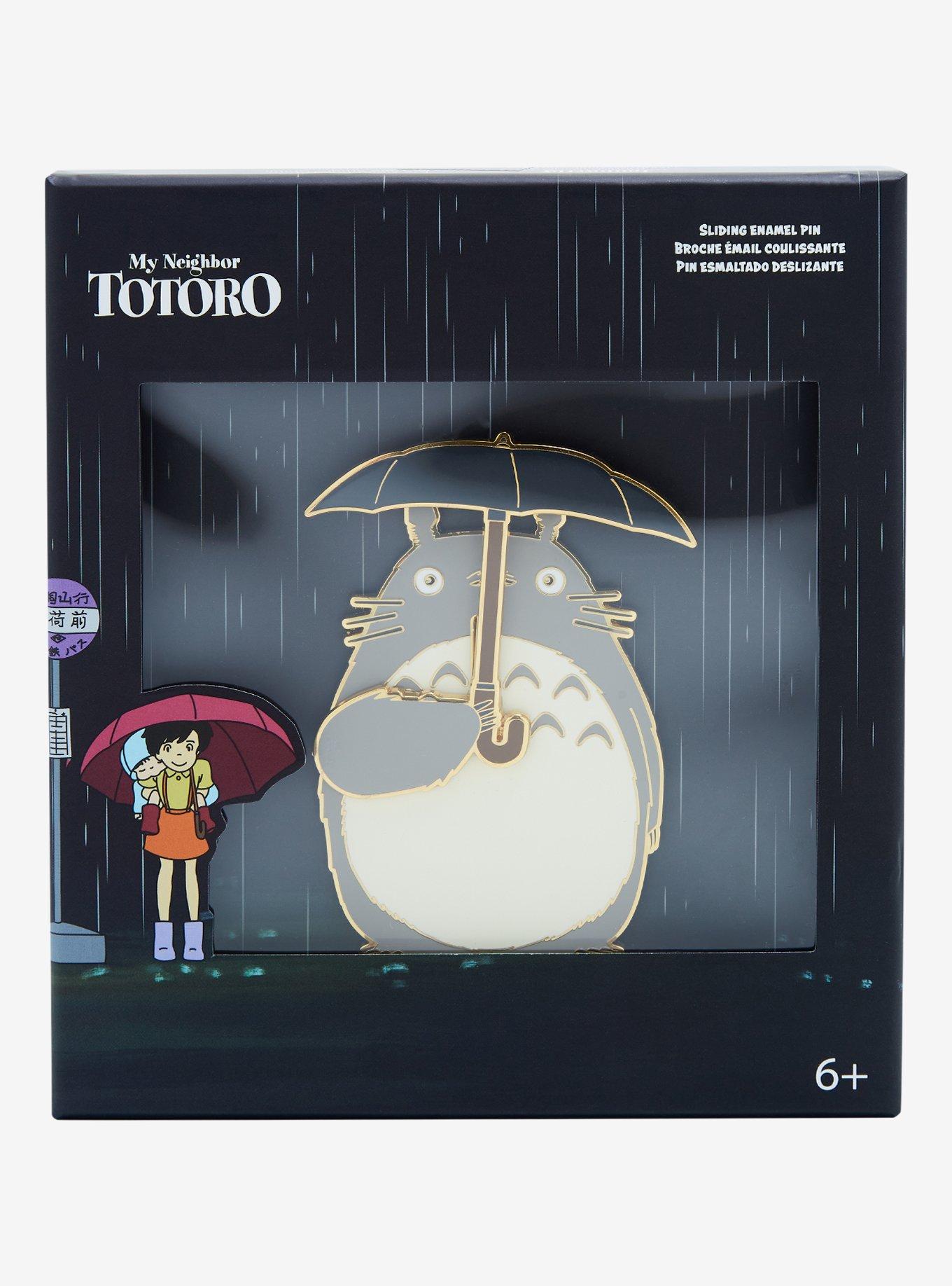 Loungefly Studio Ghibli My Neighbor Totoro Moving Umbrella Totoro Limited Edition Enamel Pin - BoxLunch Exclusive, , alternate