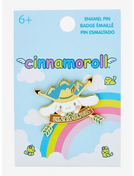 Loungefly Sanrio Cinnamoroll Camping Emblem Enamel Pin - BoxLunch Exclusive, , hi-res