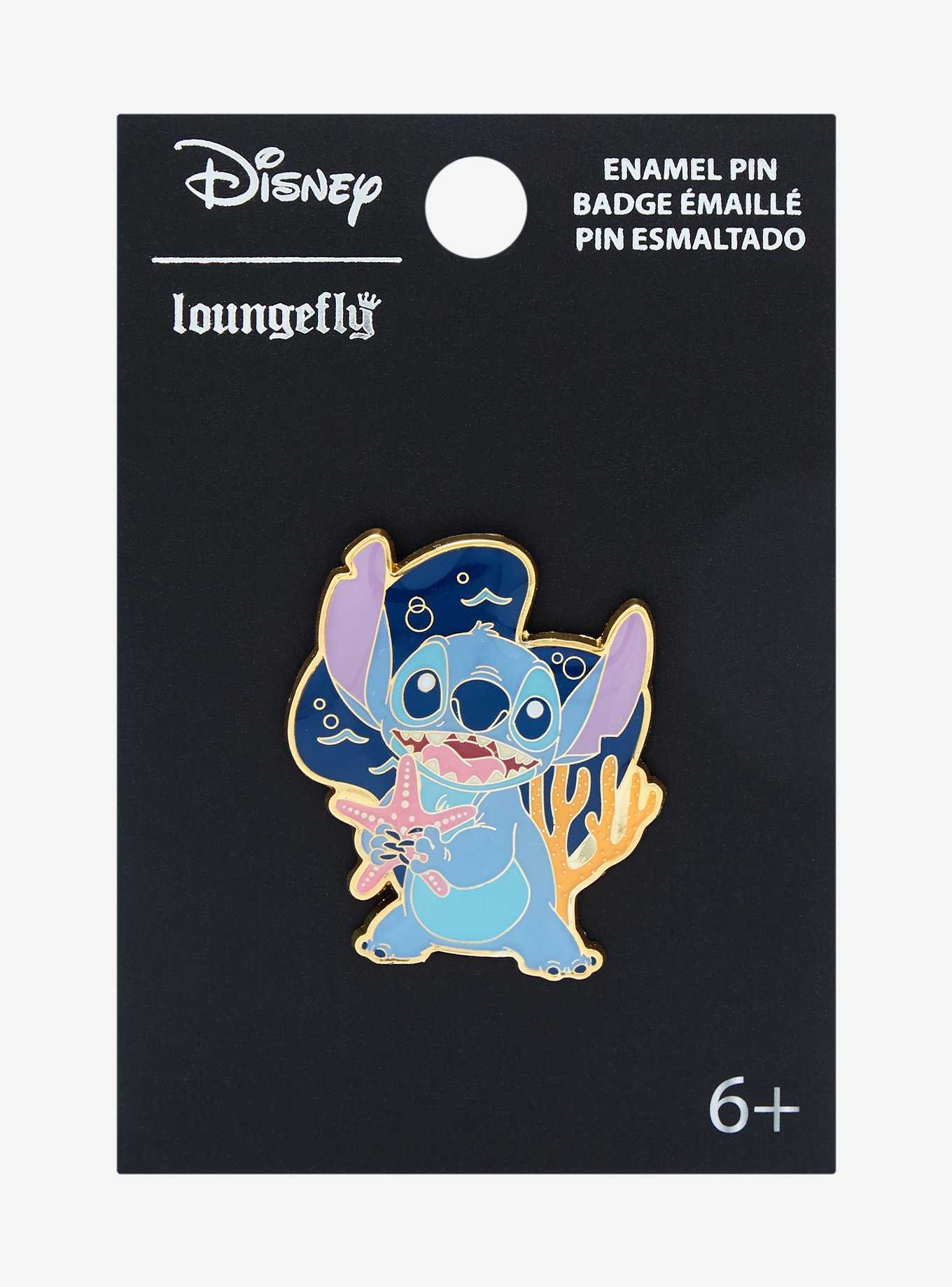 Loungefly Disney Lilo & Stitch Starfish Enamel Pin - BoxLunch Exclusive