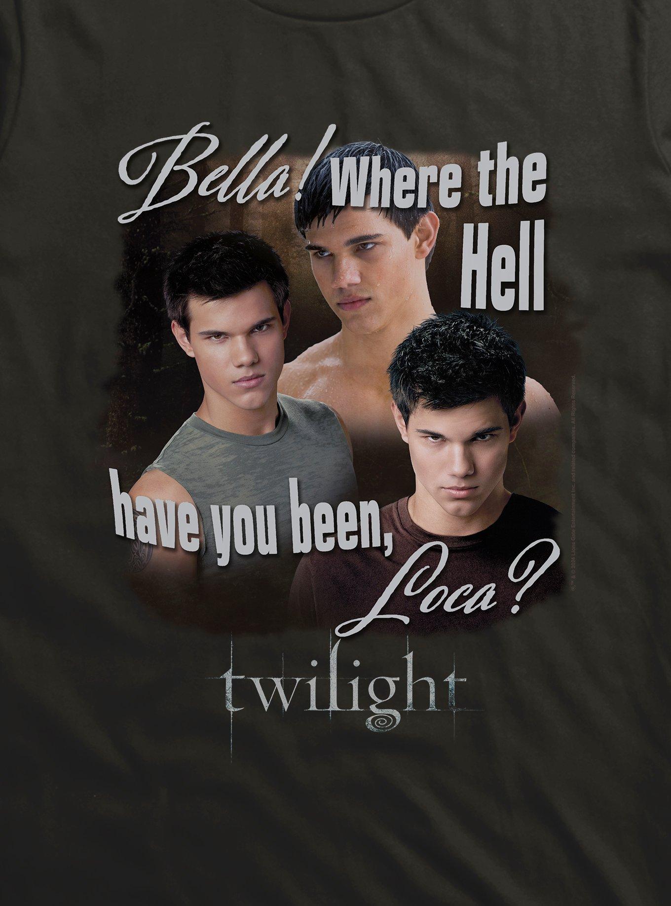 Twilight Jacob Where You Been Loca T-Shirt, , hi-res