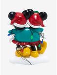 Disney Mickey Mouse & Minnie Mouse Holiday Sweater Light-Up Garden Statue, , alternate
