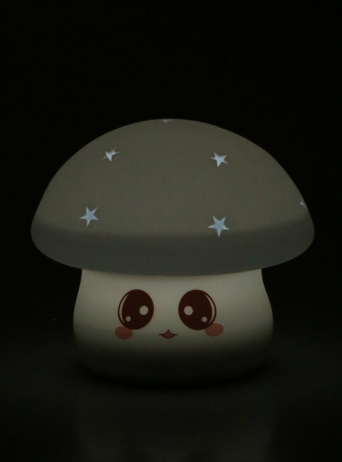Mushroom Color-Changing Night Light, , alternate