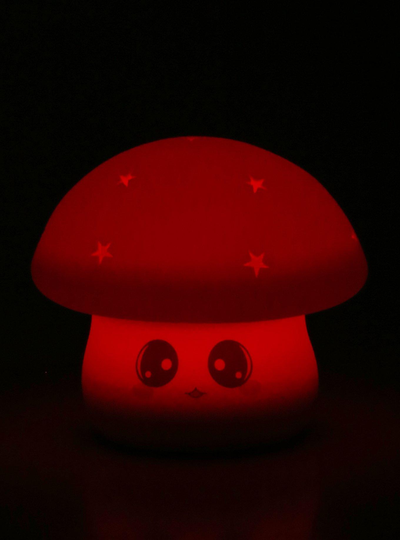 Mushroom Color-Changing Night Light, , alternate