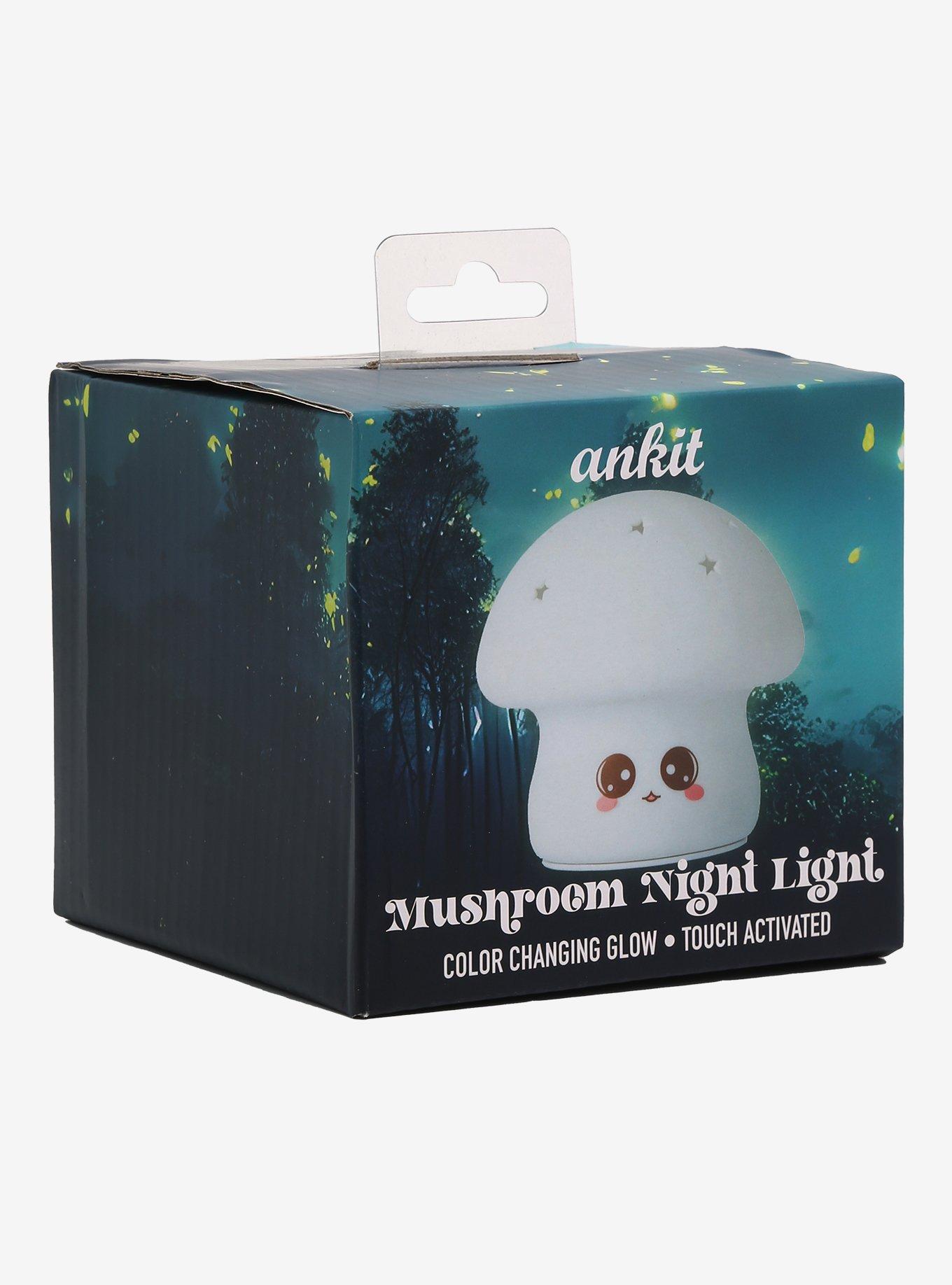 Mushroom Color-Changing Night Light, , alternate